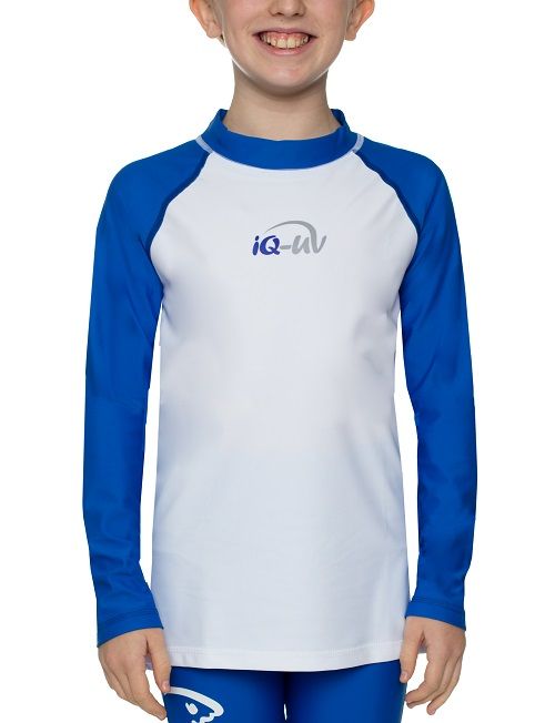 iQ Лайкровая футболка для детей с длинным рукавом IQ UV 300+