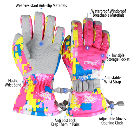 Copozz Утепленные перчатки для сноуборда Copozz