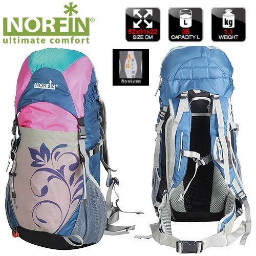 Norfin Рюкзак для женщин Norfin Lady Blue 35 NFL