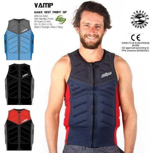 SOORUZ Жилет унисекс Sooruz Vamp Front Zip