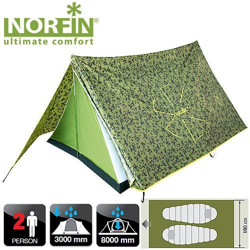 Norfin Походная палатка х местная Norfin 2- Tuna 2 NC