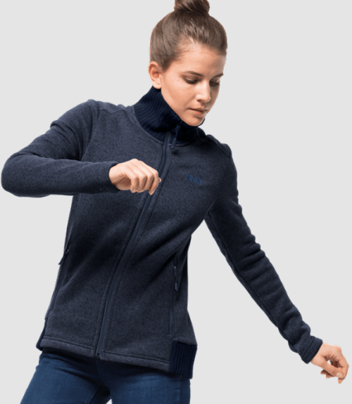 Jack Wolfskin Теплая флисовая куртка Jack Wolfskin Scandic Jacket Women