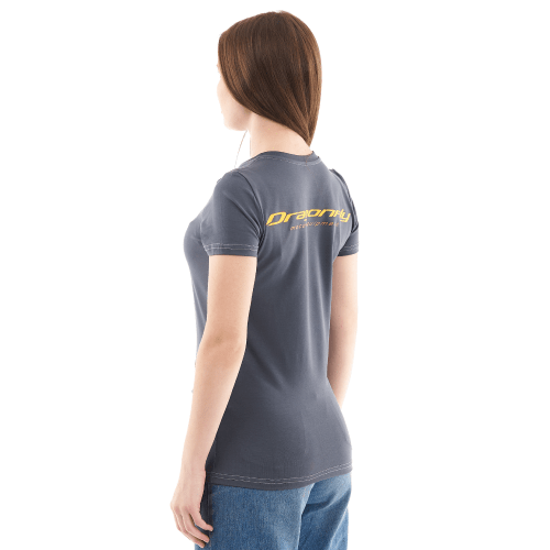 DRAGONFLY Качественная женская футболка с принтом Dragonfly Snow Woman