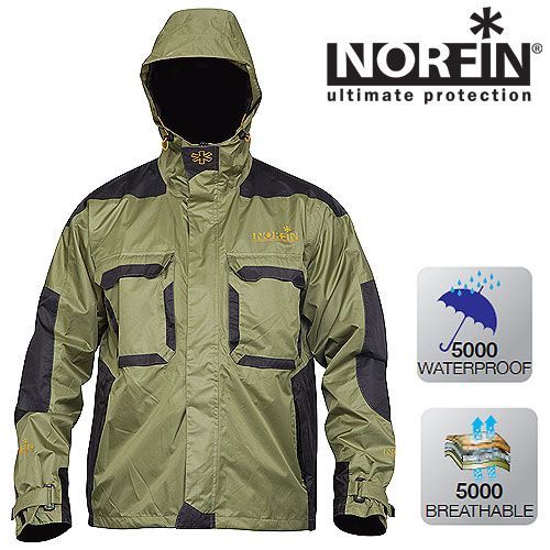 Norfin Куртка с капюшоном для рыбалки Norfin Peak