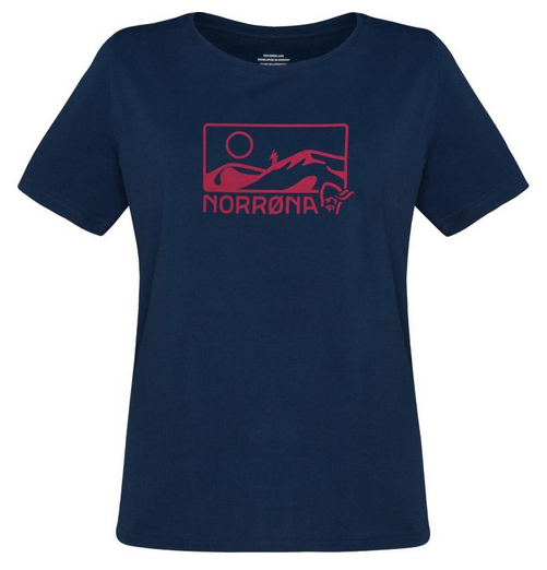 Norrona Классическая женская футболка Norrona 29 Cotton Touring T-Shirt