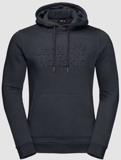 Jack Wolfskin Ультрамодный худи Jack Wolfskin Logo Hoody M