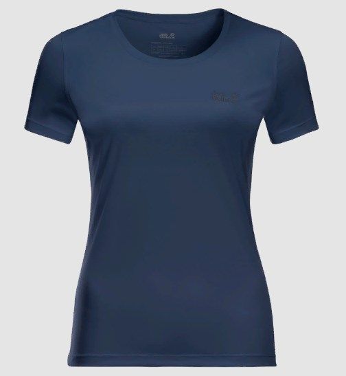 Jack Wolfskin Удобная женская футболка Jack Wolfskin Tech T W