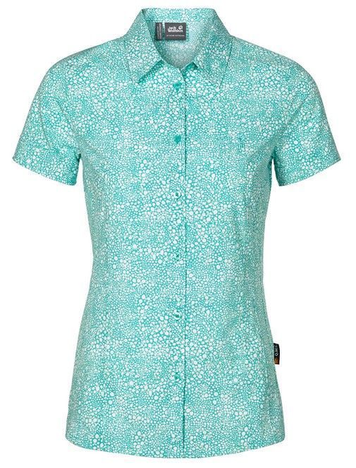 Jack Wolfskin Блузка летняя женская Jack Wolfskin Wahia Print Shirt W