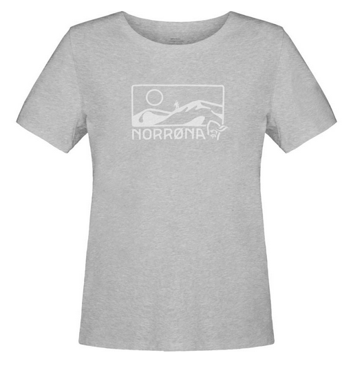 Norrona Классическая женская футболка Norrona 29 Cotton Touring T-Shirt