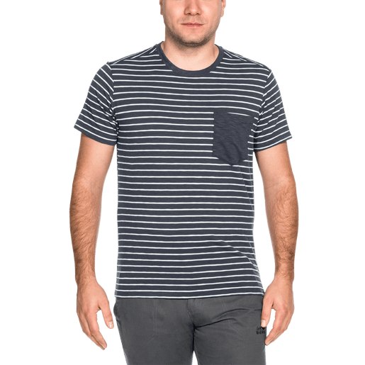 Jack Wolfskin Футболка повседневная Jack Wolfskin TRAVEL STRIPED T MEN