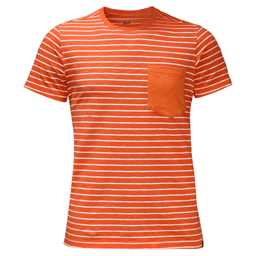 Jack Wolfskin Футболка повседневная Jack Wolfskin TRAVEL STRIPED T MEN