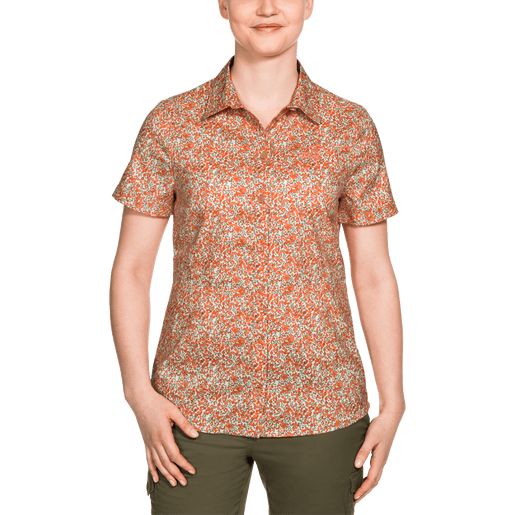 Jack Wolfskin Летняя женская рубашка Jack Wolfskin SONORA MILLEFLEUR SHIRT