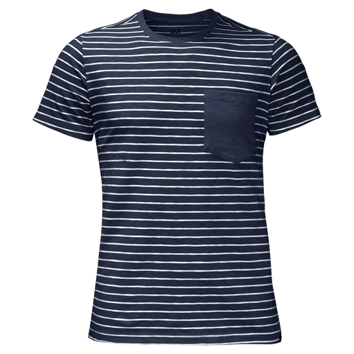 Jack Wolfskin Футболка повседневная Jack Wolfskin TRAVEL STRIPED T MEN