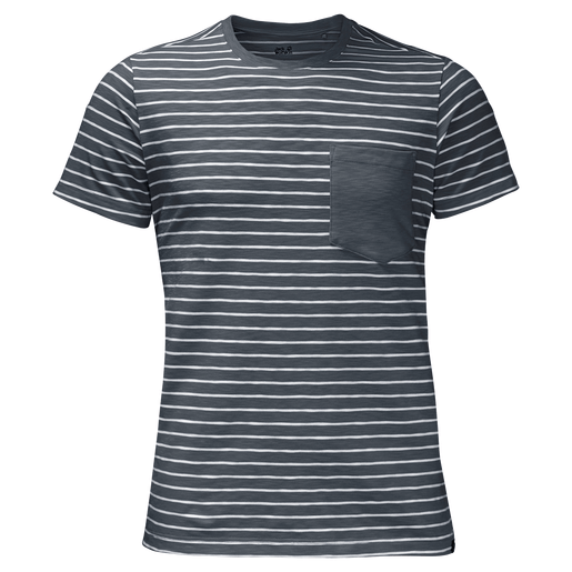 Jack Wolfskin Футболка повседневная Jack Wolfskin TRAVEL STRIPED T MEN