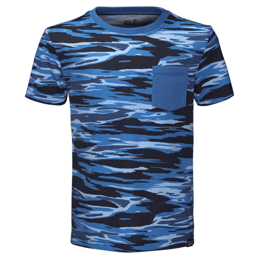 Jack Wolfskin Легкая футболка для мальчика Jack Wolfskin COASTAL WAVE T BOYS