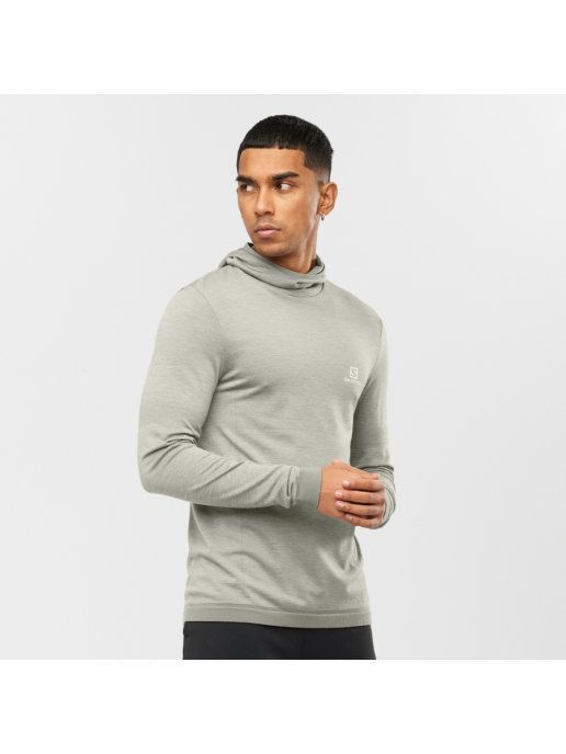 Salomon Джемпер для активного отдыха Salomon Outspeed Wool Hoodie M