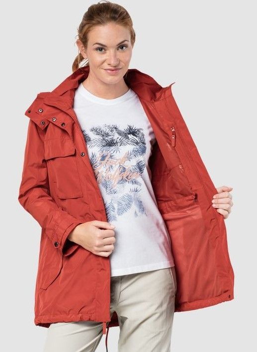 Jack Wolfskin Куртка удлиненная женская Jack Wolfskin Rosamond Parka