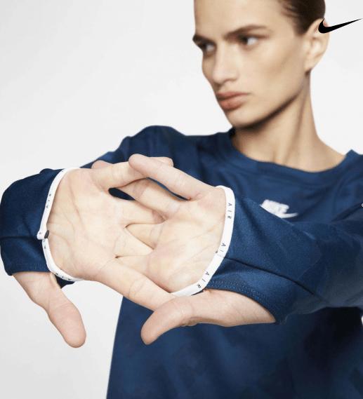 Nike Женский джемпер Nike Nk Air Midlayer Crew