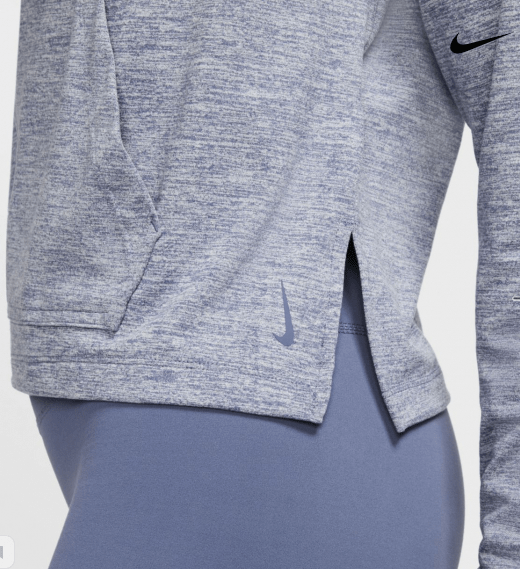 Nike Удобная толстовка Nike W NK Yoga Jersey Crop Hoodie