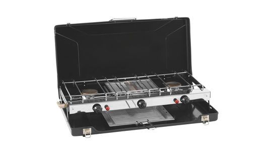 Outwell Кемпинговая газовая плита Outwell Appetizer Cooker 3 Burner Stove w/Grill