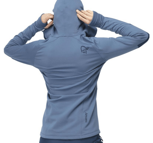 Norrona Практичная женская куртка из флиса Norrona Lyngen Powerstretch Pro Zip Hoodie