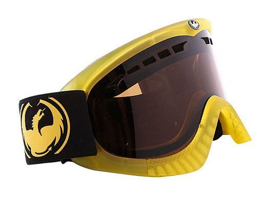 Dragon Alliance Горнолыжная маска оправа линза Dragon Alliance DXS ( Transp. Matte Yellow, Jet)