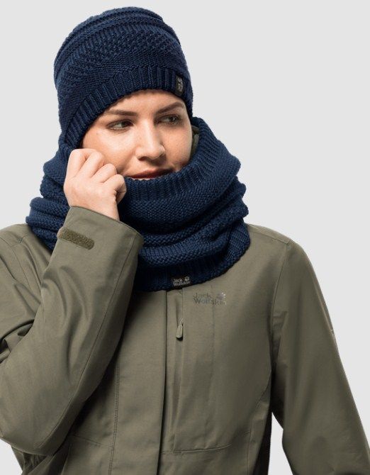 Jack Wolfskin Шапка зимняя Jack Wolfskin White Rock Cap