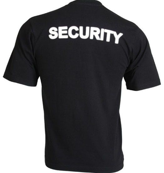 Сплав Форменная футболка для мужчин световозвращающая Сплав Security