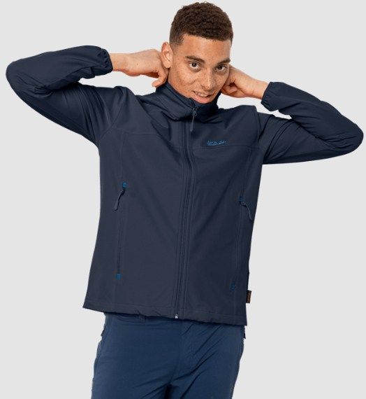 Jack Wolfskin Куртка эластичная Jack Wolfskin Crestview Jacket Men