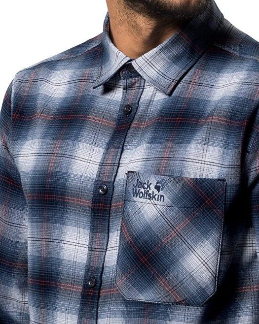 Jack Wolfskin Рубашка с длинным рукавом Jack Wolfskin Light Valley Shirt