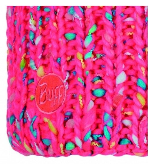 Buff Вязаный шарф Buff Knitted & Polar Hat Yssik Pink Fluor