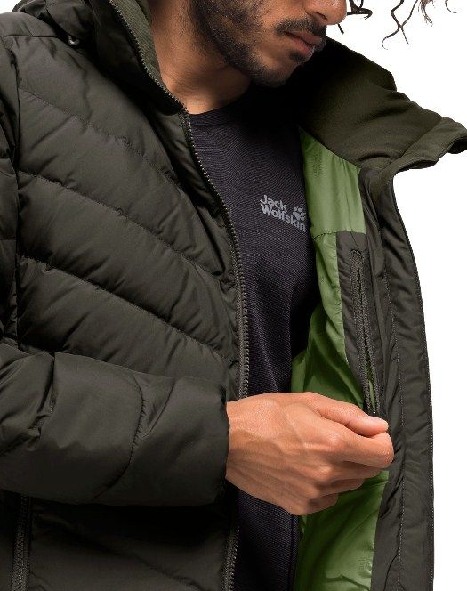 Jack Wolfskin Мужской спортивный пуховик Jack Wolfskin Fairmont Men