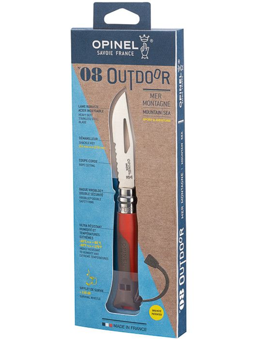 Opinel Упаковка функциональных ножей Opinel №8 Outdoor Eart