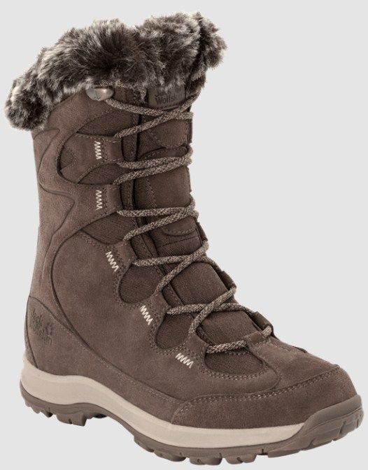 Jack Wolfskin Ультрамодные зимние ботинки Jack Wolfskin Glacier Bay Texapore High W