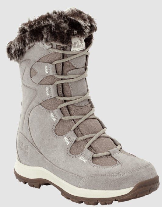 Jack Wolfskin Ультрамодные зимние ботинки Jack Wolfskin Glacier Bay Texapore High W