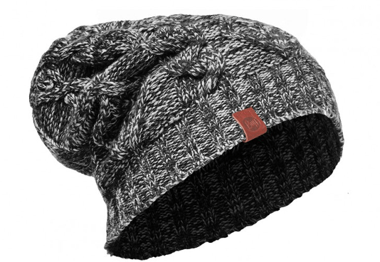Buff Удобная шапка Buff Knitted Hat Nuba Graphite