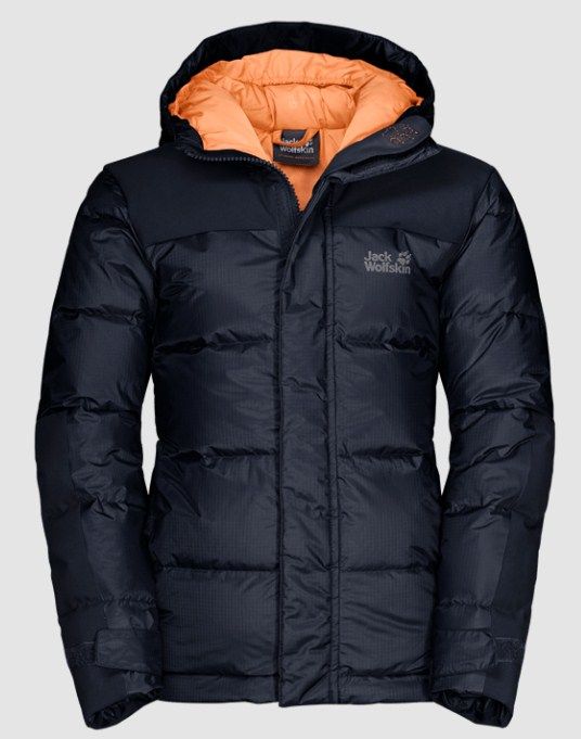 Jack Wolfskin Ветронепроницаемая теплая куртка Jack Wolfskin Mount Cook Jacket Kids