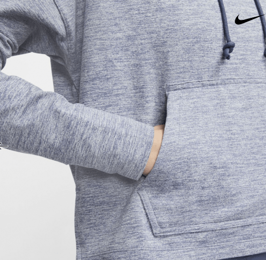 Nike Удобная толстовка Nike W NK Yoga Jersey Crop Hoodie