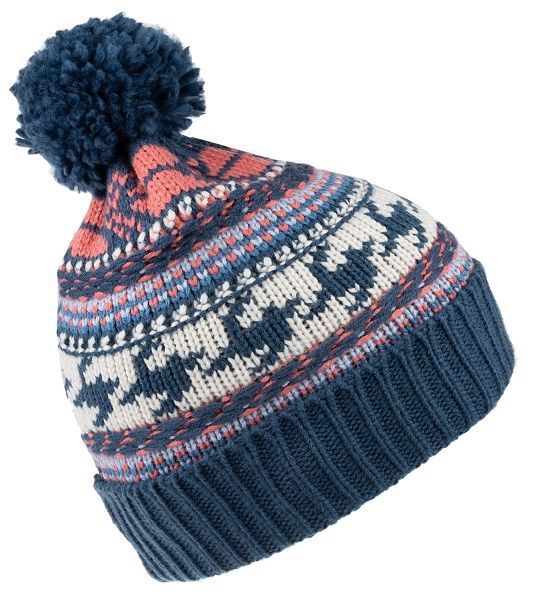 The North Face Мягкая шапка с помпоном The North Face Fair Isle Beanie