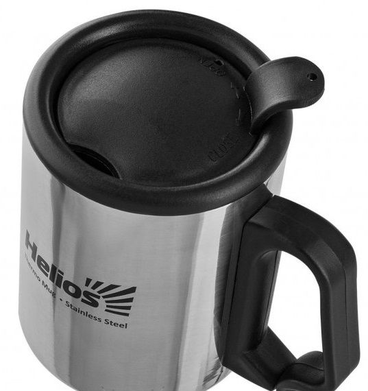 Helios Термокружка удобная стальная Helios HS.TK-007 0.35