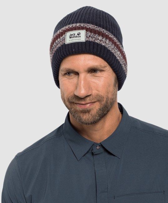 Jack Wolfskin Теплая вязаная шапка Jack Wolfskin Knit Cap