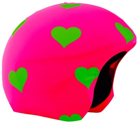 Coolcasc Красивый нашлемник на спортивный шлем Coolcasc FD56 Foggy Hearts