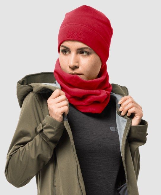 Jack Wolfskin Теплый флисовый шарф Jack Wolfskin Real Stuff Loop