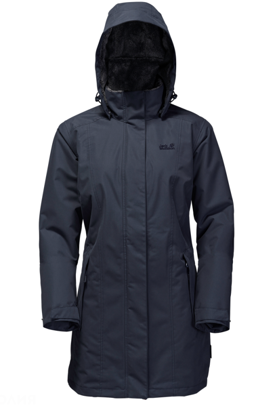 Jack Wolfskin Пальто теплое для женщин Jack Wolfskin Madison Avenue Coat