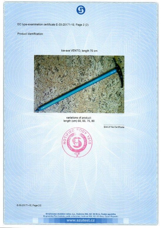 Ледоруб альпиниста Венто Classic купить в интернет-магазине ...