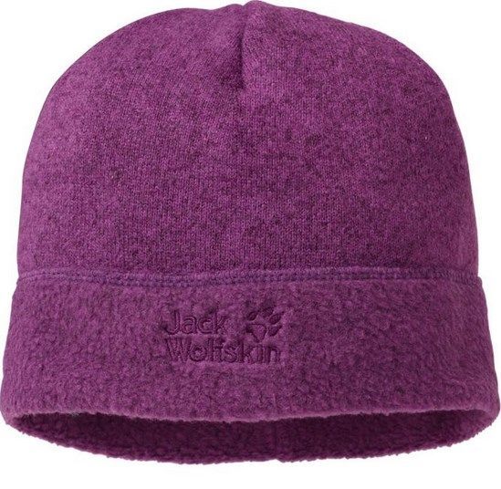 Jack Wolfskin Тёплая флисовая шапка Jack Wolfskin Caribou Cap