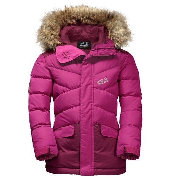 Jack Wolfskin Куртка удлиненная детская Jack Wolfskin Icefjord kids