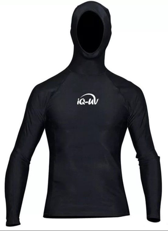 iQ Лайкровая футболка с капюшоном мужская Iq Iq uv 300+