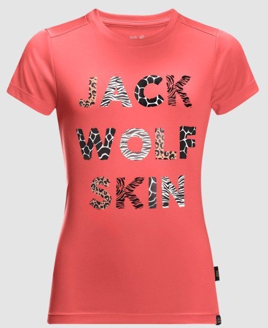 Jack Wolfskin Яркая футболка Jack Wolfskin Wild T Kids