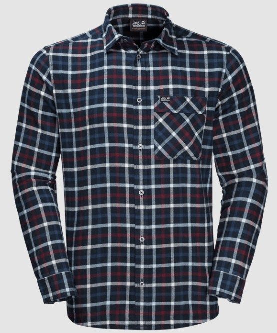 Jack Wolfskin Рубашка с длинным рукавом Jack Wolfskin Fraser Island Shirt